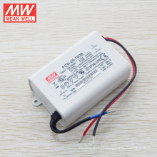 Original MEANWELL triac dimmable 700mA courant constant led driver 25W UL PCD-25-700A